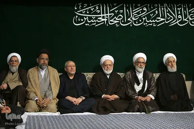 اولین شب مراسم عزاداری حضرت اباعبدالله الحسین(ع) در حسینیه امام خمینی(ره)
