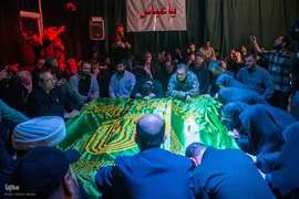 حضور خادمان بارگاه امام علی بن موسی الرضا در معراج الشهدا سپاه