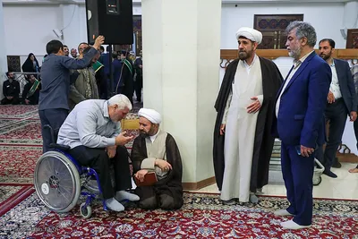 شب میلاد امام رضا در حرم شاهچراغ (ع)‎‎