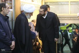 مراسم ترحیم حاج عبدالله طائب در قم