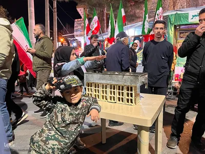 اجتماع حماسی مردم گلپایگان در دفاع از وطن