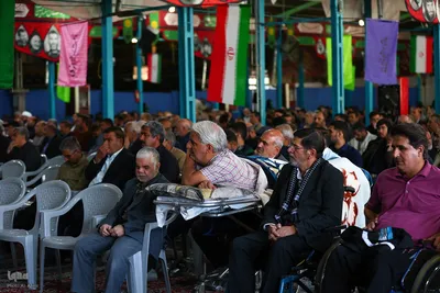 مراسم بزرگداشت شهید خرازی در گلستان شهدای اصفهان