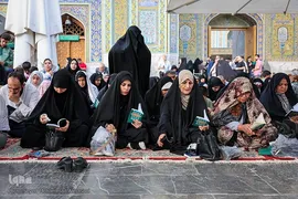 مراسم دعای عرفه در حرم مطهر رضوی
مراسم پر فیض