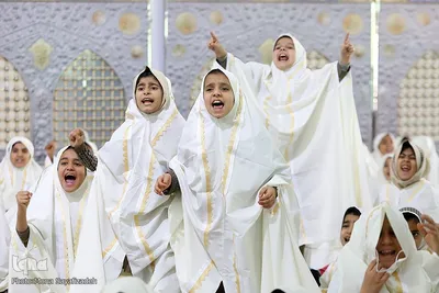جشن تکلیف دختران دانش‌آموز در اهواز