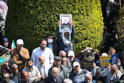 مراسم راهپیمایی روز قدس در اصفهان