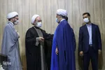آیین تکریم و معارفه رئیس اداره امور قرآنی و معاون فرهنگی اداره کل تبلیغات اسلامی استان مرکزی