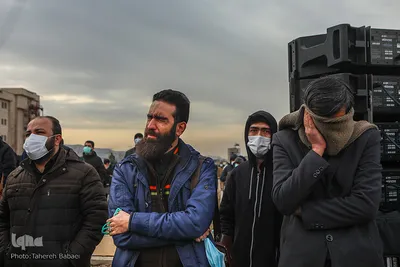 تشییع پیکر شهدای گمنام در دانشگاه آزاد تهران شمال
