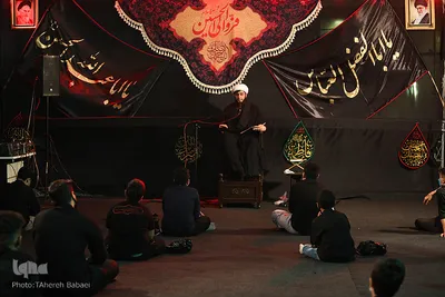 مراسم عزاداری امام حسین(ع) در فرهنگسرای قرآن
