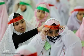 جشن شکوفایی (تکلیف) دانش آموزان دختر تبریز
