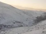 طیبعت برفی امروز در مناطق شهری و روستایی اهر