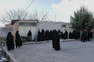 مراسم تشییع و تدفین پیکر ۳شهید در شهرستان اسکو