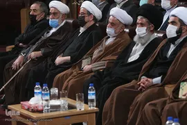 مراسم تجلیل از مقام علمی آیت‌الله صافی گلپایگانی(ره) مرجع فقید شیعه