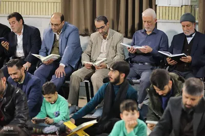 محفل انس با قرآن کریم در سمنان