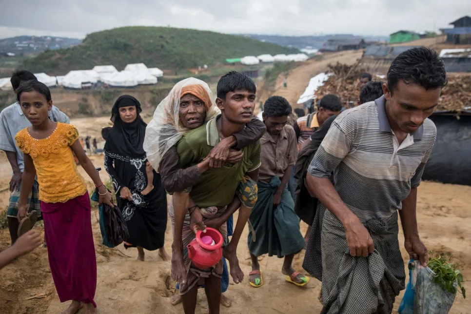 Waislamu zaidi ya Milioni moja Warohingya wako katika kambi za wakimbizi Bangladesh