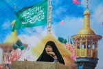 گلباران حرم های مطهر حضرت شاهچراغ (ع) و حضرت «ام احمد (س)»