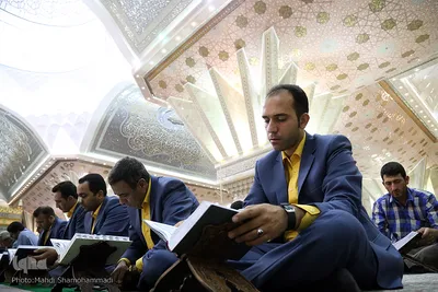 محفل انس با قرآن در حرم مطهر امام خمینی(ره)