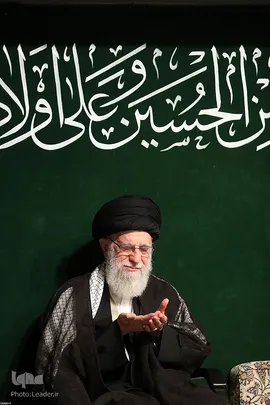 مراسم عزاداری شب عاشورای حسینی در حسینیه امام‌خمینی(ره)