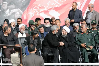 مراسم تشییع پیکر مطهر شهید محسن حججی در تهران