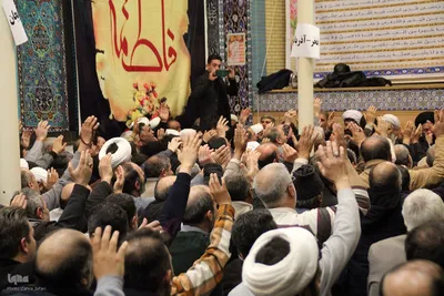 مراسم استقبال از ماه رمضان در اهر