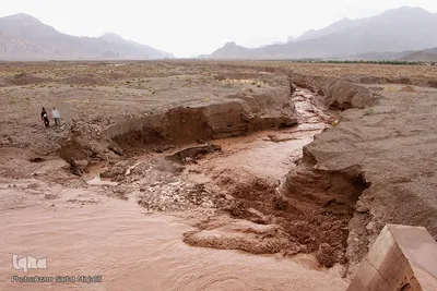 سیلاب مناطق تقی آباد و علی آباد تفت استان یزد‎‎