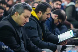 غبار‌روبی مضجع مطهر حضرت عبدالعظیم حسنی(ع)