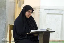 محفل انس با قرآن در مسجد تاریخی آقاباباخان شیراز