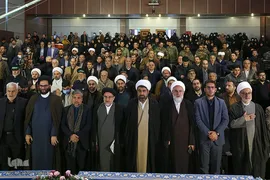 اختتامیه بخش آقایان مسابقات قرآن اوقاف در قزوین