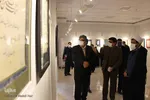 گشایش نمایشگاه آثار جشنواره ملی خوشنویسی رضوی در بیرجند