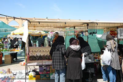 بازار اصفهان در آستانه عید نوروز