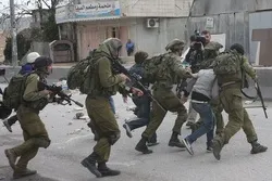 Minor among Nine Palestinians Detained in West Bank by Zionist Forces  