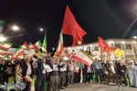 یکصد و سومین شب وفاداری مردم  در  حماسه میدان شهدای شهرستان بابلسر‌