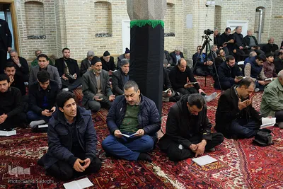 مراسم بزرگداشت شهید سپهبد حاج قاسم سلیمانی در مسجد شهید صدوقی تبریز