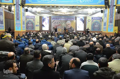 مراسم شام غریبان سردار شهید سپهبد حاج قاسم سلیمانی