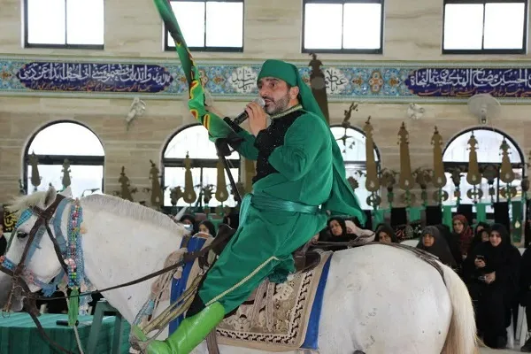 شبیه خوانی امام حسین (ع ) در شهرستان بابل