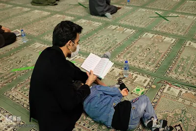 احیای شب بیست و سوم ماه رمضان در مسجد دانشگاه تبریز