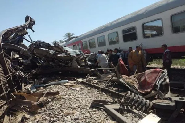 حماس حادثه مرگبار تصادف قطار در مصر را تسلیت گفت