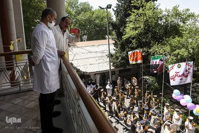 تجلیل از مدافعان سلامت و کادر درمانی بیمارستان مسیح دانشوری