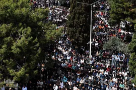 اولین نماز جمعه مسجدالاقصی در ماه مبارک رمضان