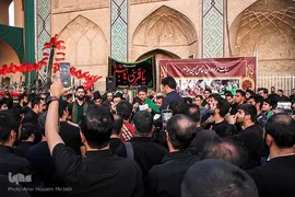 عزاداری هیئت عزادارن خاص امام حسین (ع) در یزد‎‎