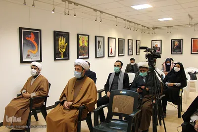 افتتاح نمایشگاه آثار تجسمی به مناسبت سالگرد سپهبد سلیمانی