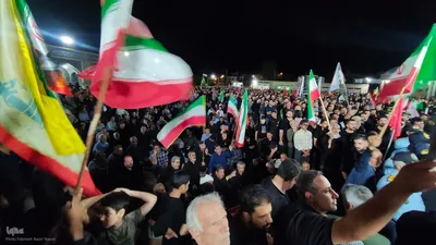 تشییع پیکر شهید «احمد رضایی کمال‌آباد» در نایین