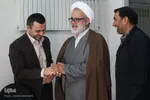 بازدید مسئول دفتر نمایندگی ولی‌فقیه در سپاه روح‌الله استان از ایکنا مرکزی/عکاس:زهرا بهرامی