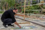 ادای احترام خبرنگاران شیراز به مقام شامخ شهدا