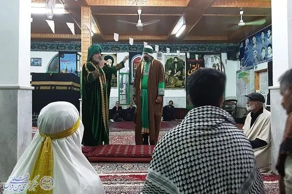 هشتمین شب از برگزاری چهاردهمین سوگواره تعزیه «غریب» شهرستان نور