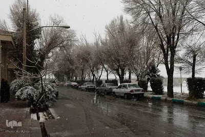 اصفهان در آغوش زمستان