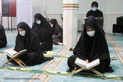 کرسی تلاوت قرآن در دانشگاه علوم پزشکی اهواز