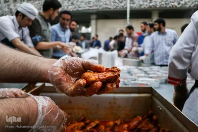 مراسم اعتکاف دانشجویی در دانشگاه تهران