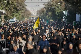 راهپیمایی جاماندگان اربعین حسینی در تهران
