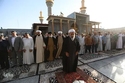 اقامه نماز عید قربان در کاظمین