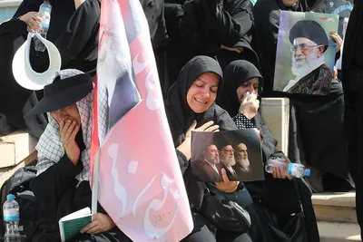 مراسم وداع با رهبر شهید انقلاب در مصلی امام خمینی (ره)
